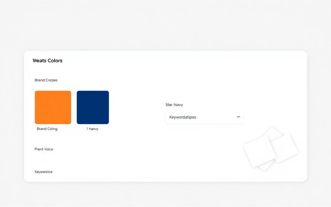 Brand Kit preview in ContentFlow